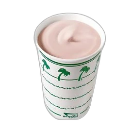 in n out strawbarry milkshake