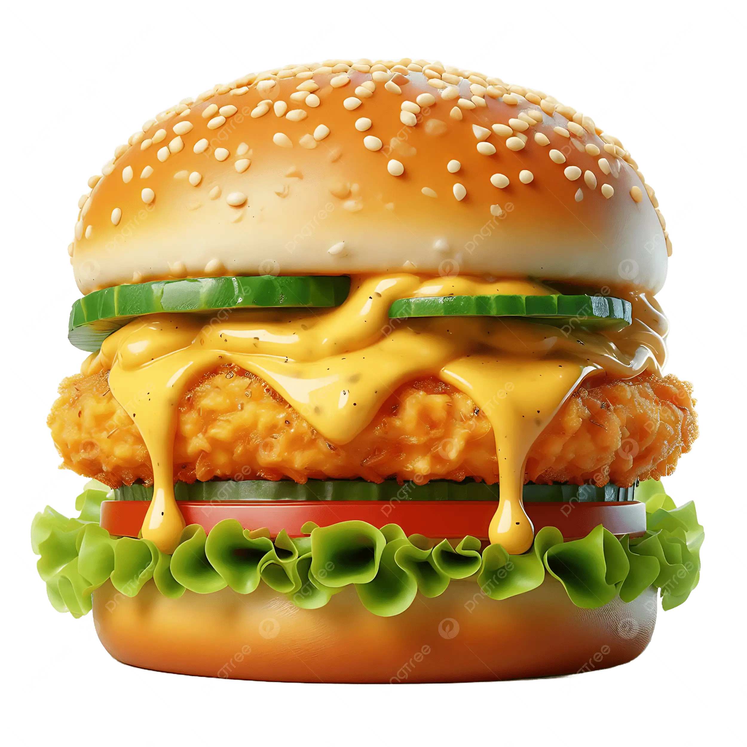 Mustard grill burger
